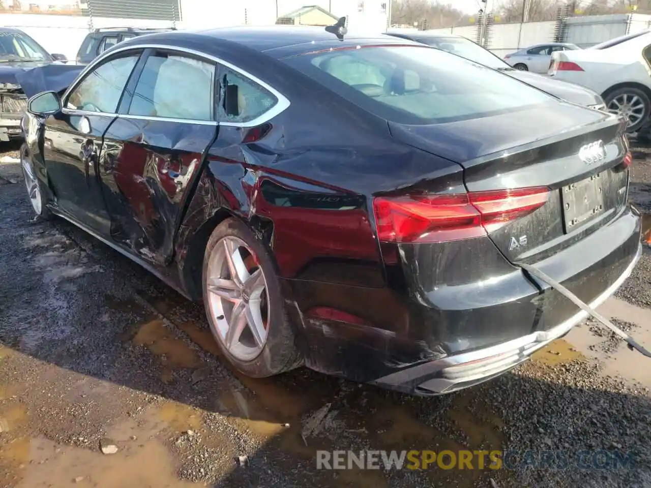 3 Photograph of a damaged car WAUDACF59MA017475 AUDI A5 2021