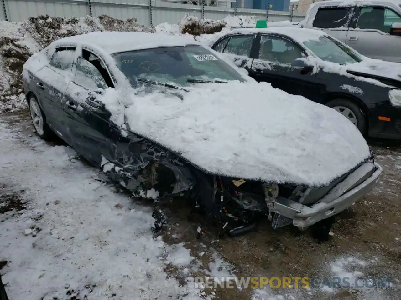 1 Photograph of a damaged car WAUDACF59MA059306 AUDI A5 2021