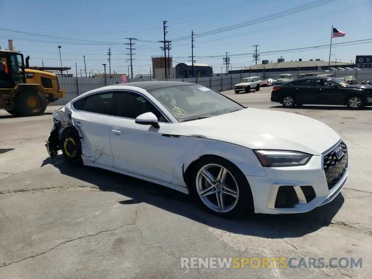 1 Photograph of a damaged car WAUDACF5XMA016254 AUDI A5 2021