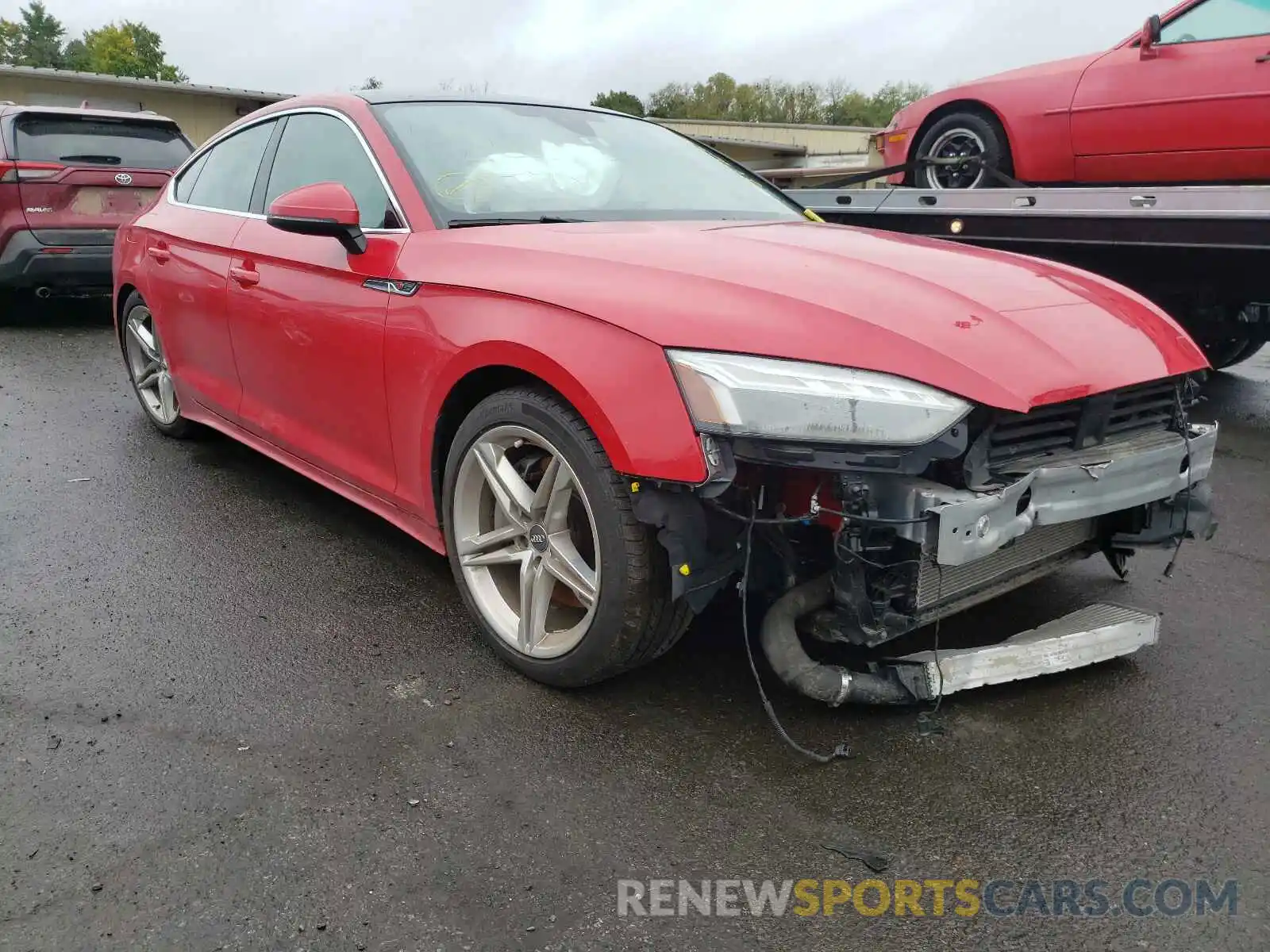 1 Photograph of a damaged car WAUEACF5XMA005212 AUDI A5 2021