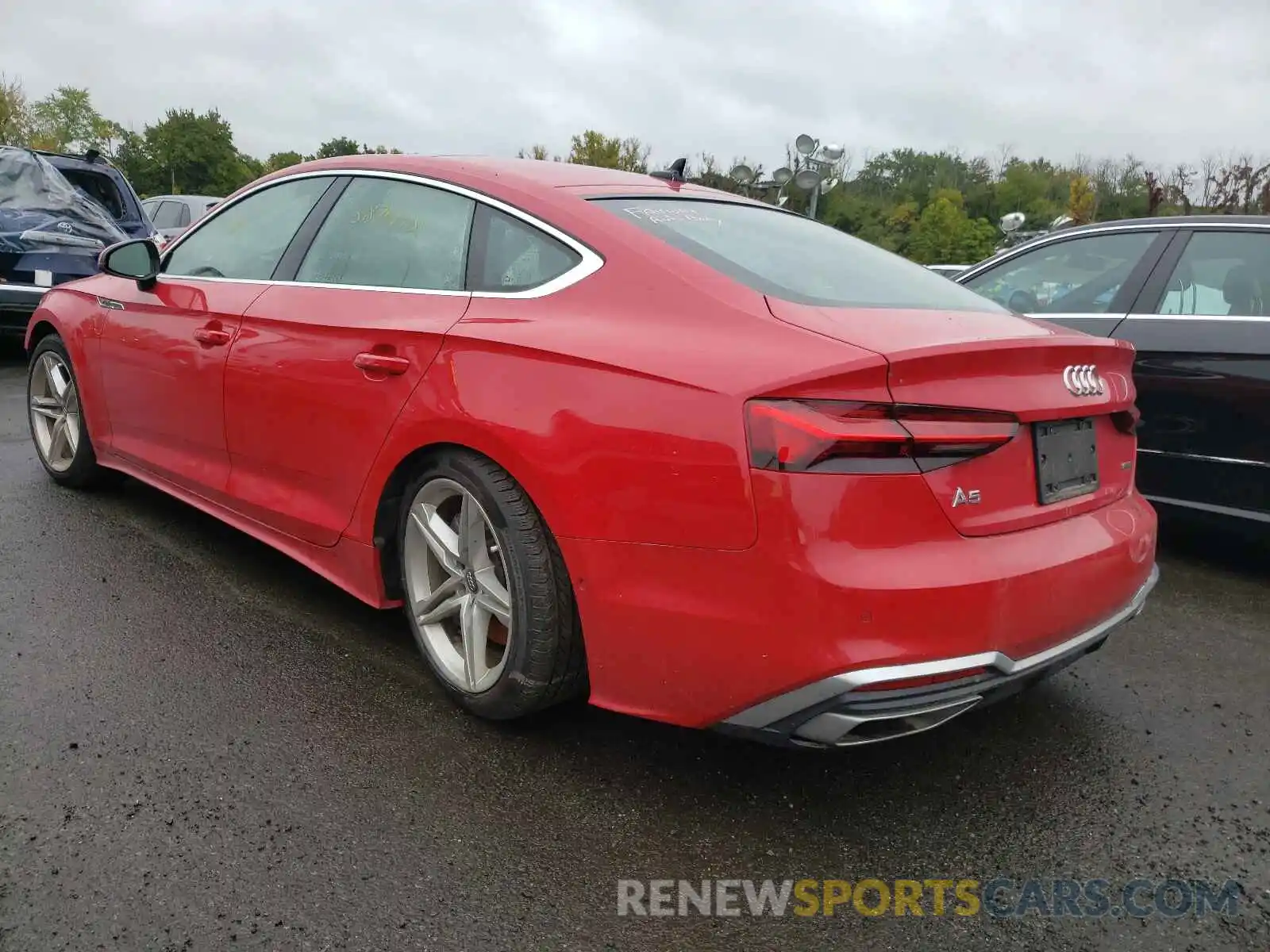 3 Photograph of a damaged car WAUEACF5XMA005212 AUDI A5 2021