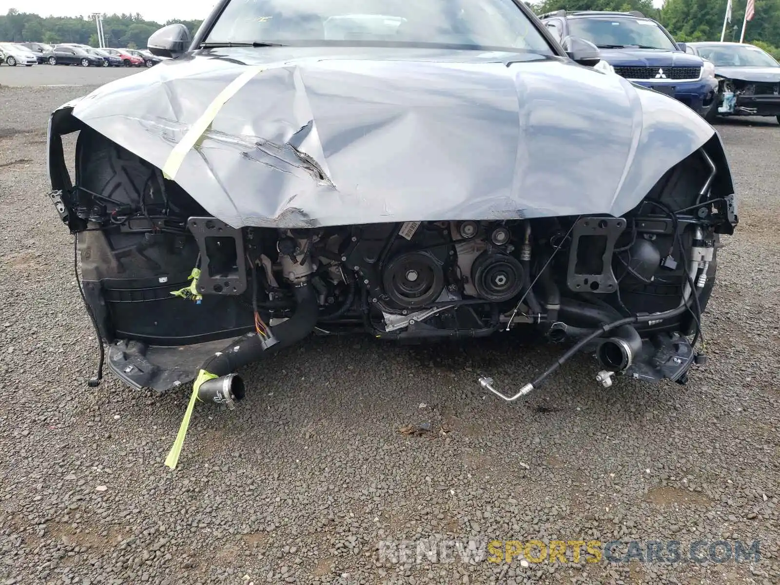 9 Photograph of a damaged car WAUFACF51MA016135 AUDI A5 2021