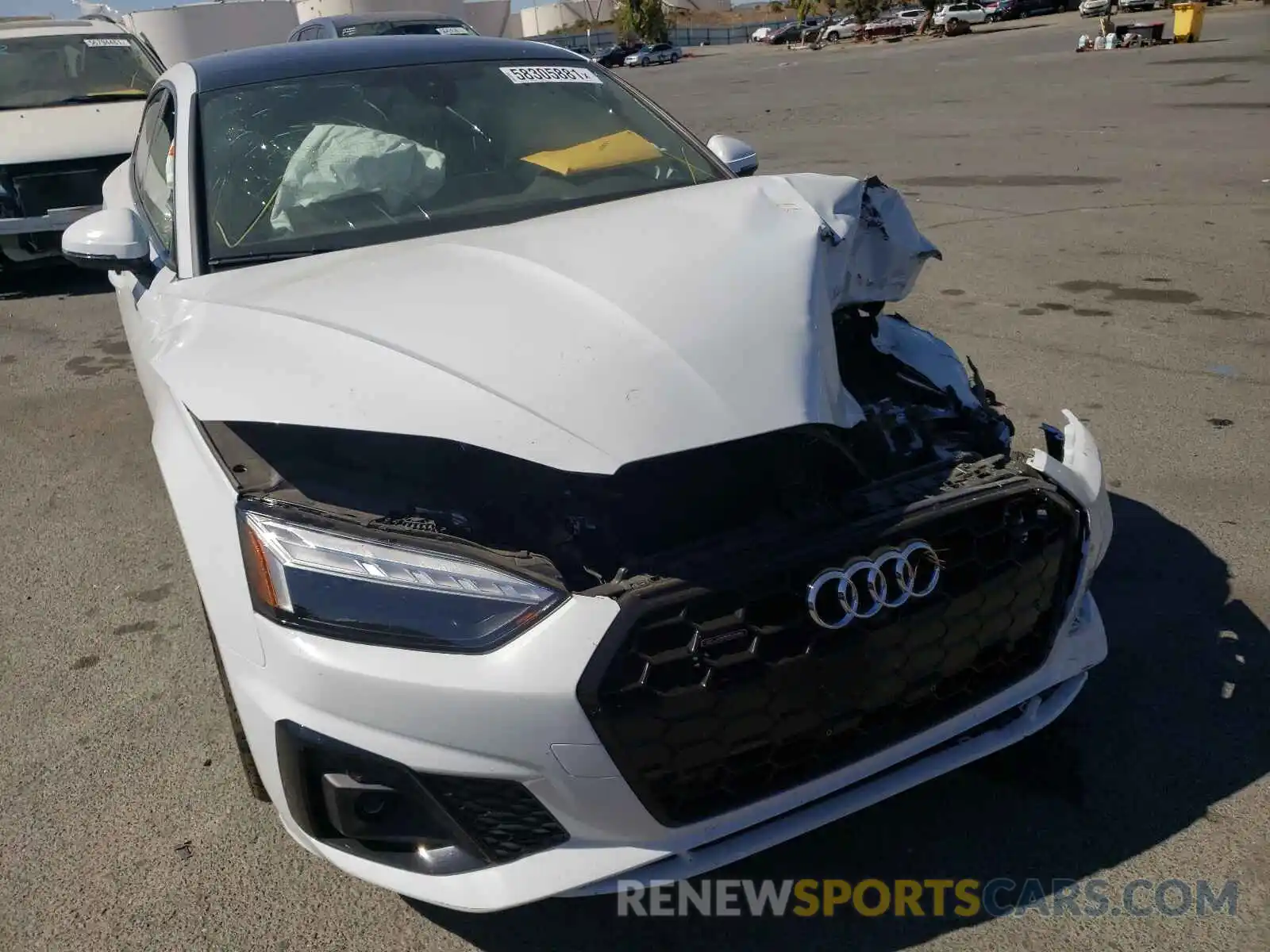 9 Photograph of a damaged car WAUFACF52MA025278 AUDI A5 2021