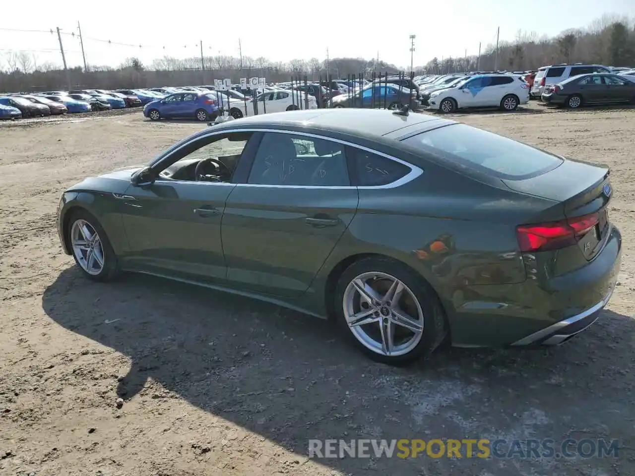 2 Photograph of a damaged car WAUFACF57MA034297 AUDI A5 2021