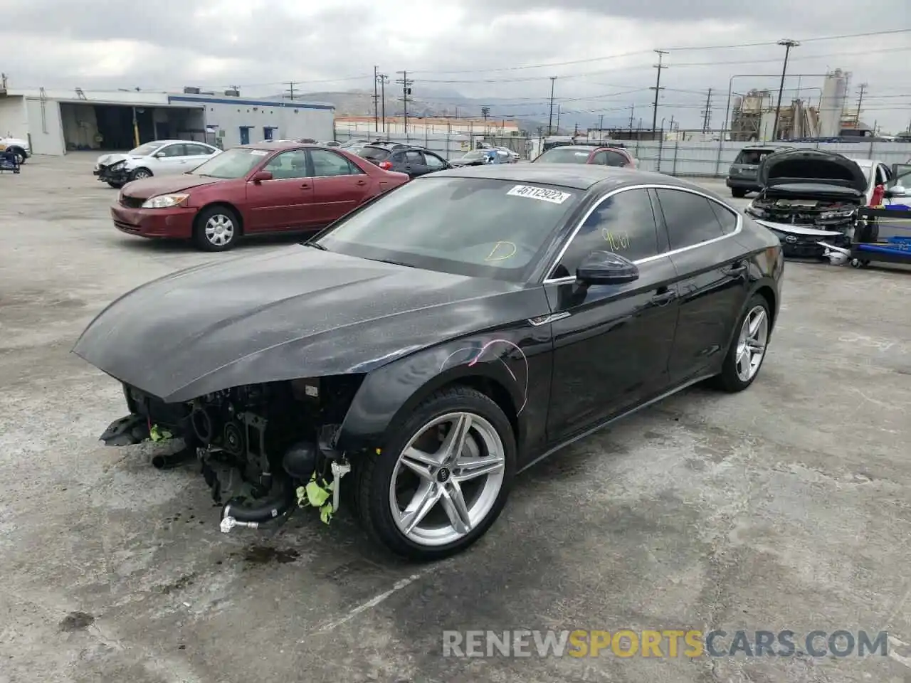 2 Photograph of a damaged car WAUFACF57MA051522 AUDI A5 2021