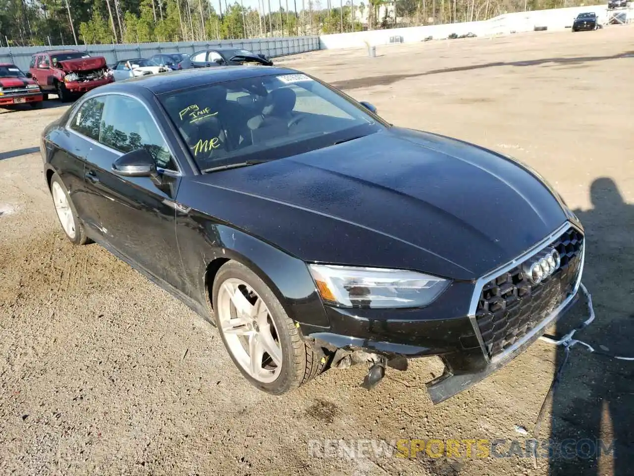 1 Photograph of a damaged car WAUSAAF50MA034399 AUDI A5 2021