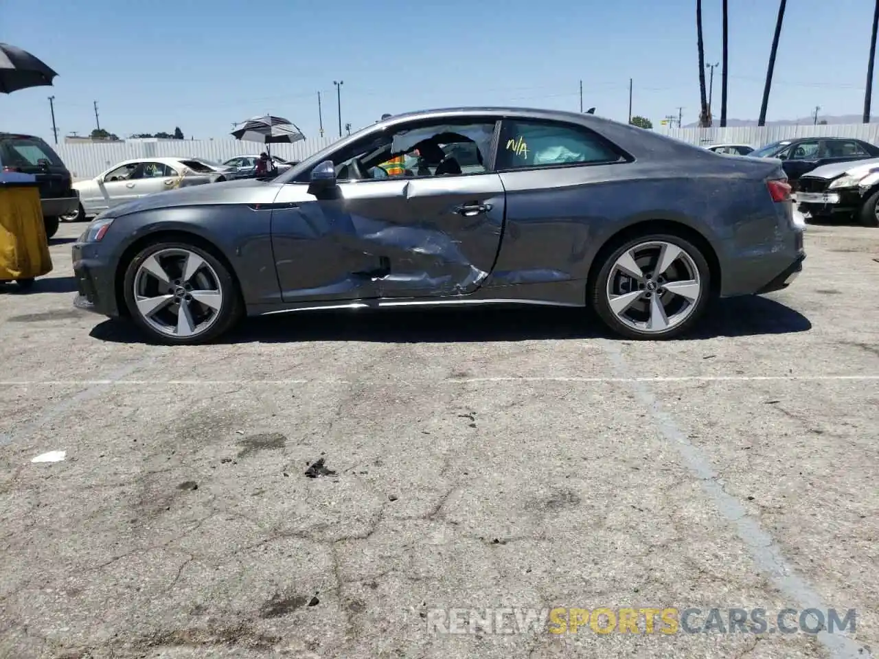 9 Photograph of a damaged car WAUTAAF53MA055753 AUDI A5 2021