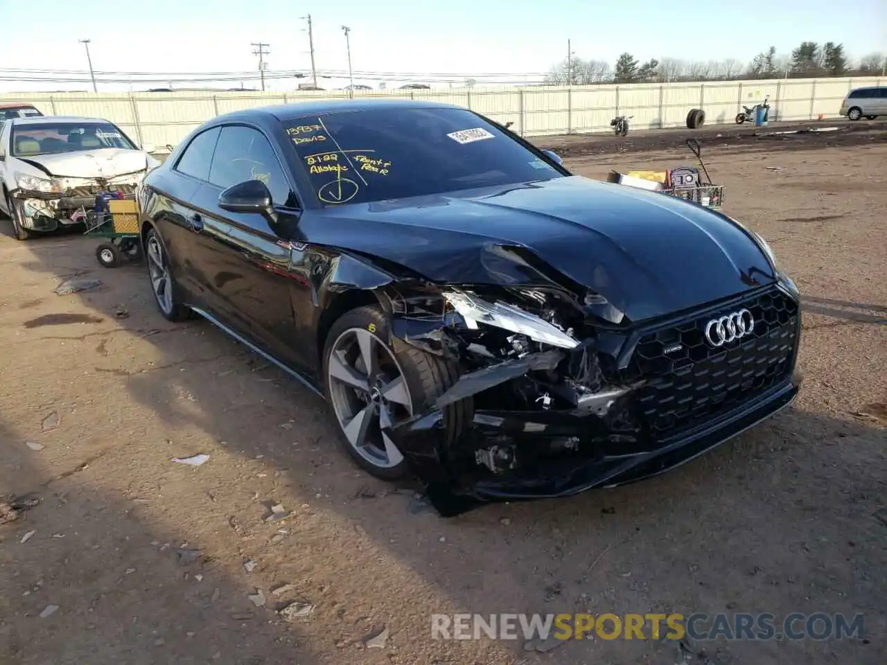 1 Photograph of a damaged car WAUTAAF56MA012475 AUDI A5 2021