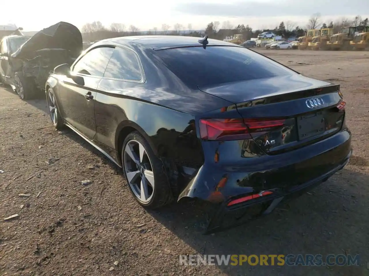 3 Photograph of a damaged car WAUTAAF56MA012475 AUDI A5 2021