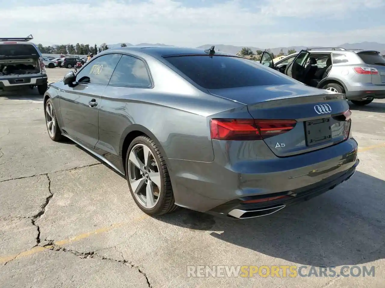 3 Photograph of a damaged car WAUTAAF59MA022093 AUDI A5 2021