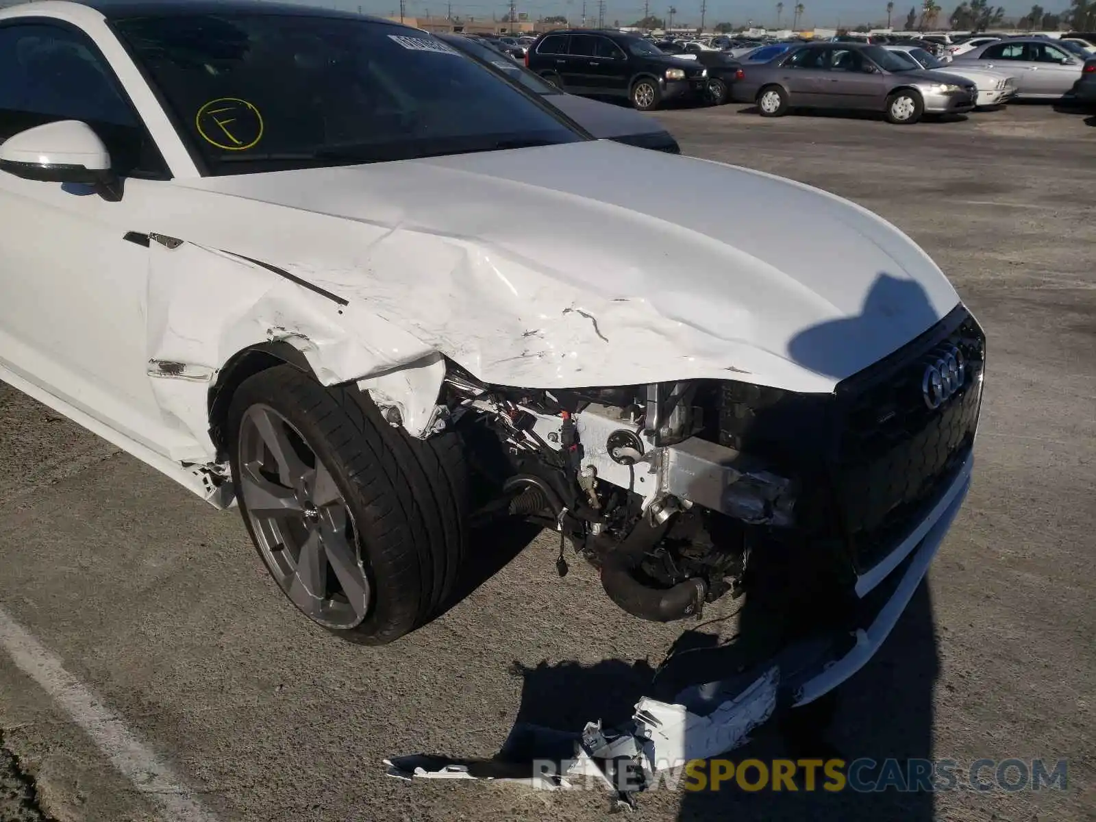 9 Photograph of a damaged car WAUTAAF59MA023499 AUDI A5 2021