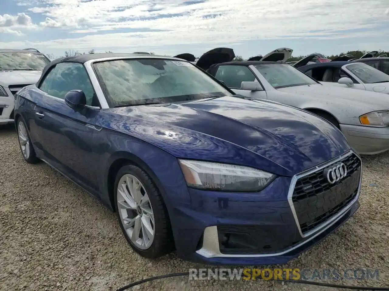 1 Photograph of a damaged car WAUWAGF50MN002727 AUDI A5 2021