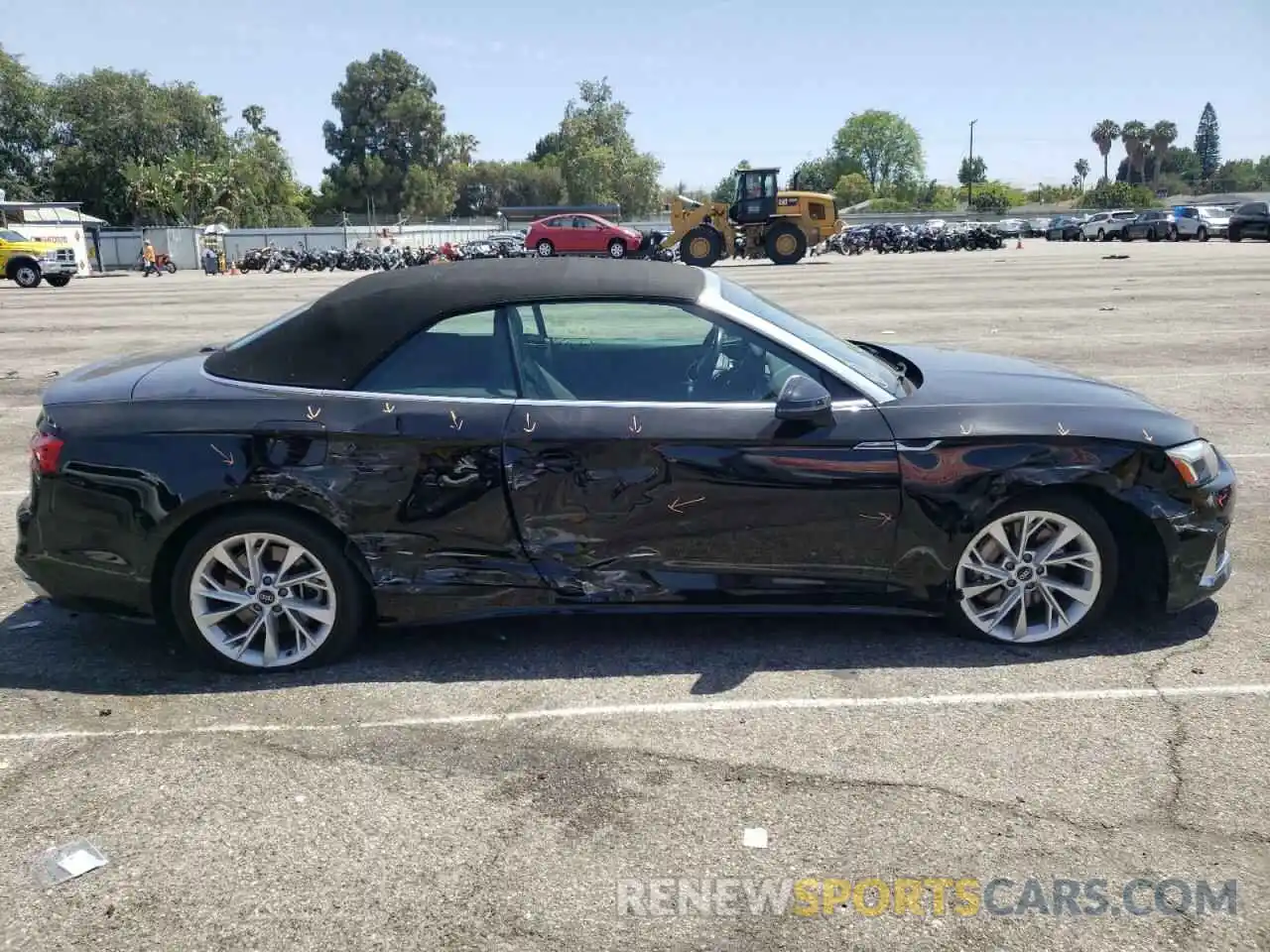 9 Photograph of a damaged car WAUWAGF52MN002437 AUDI A5 2021