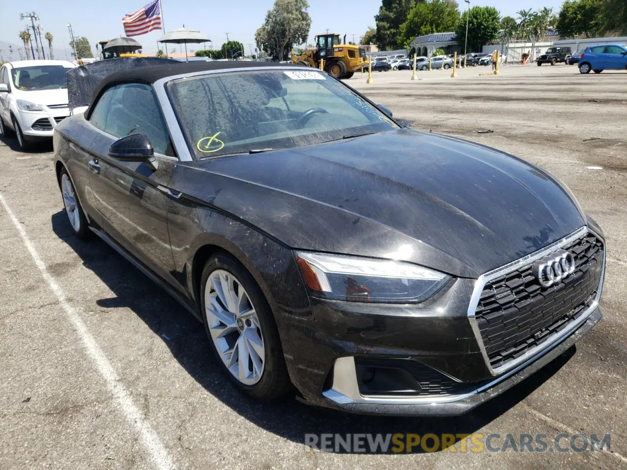 1 Photograph of a damaged car WAUWAGF56MN002294 AUDI A5 2021