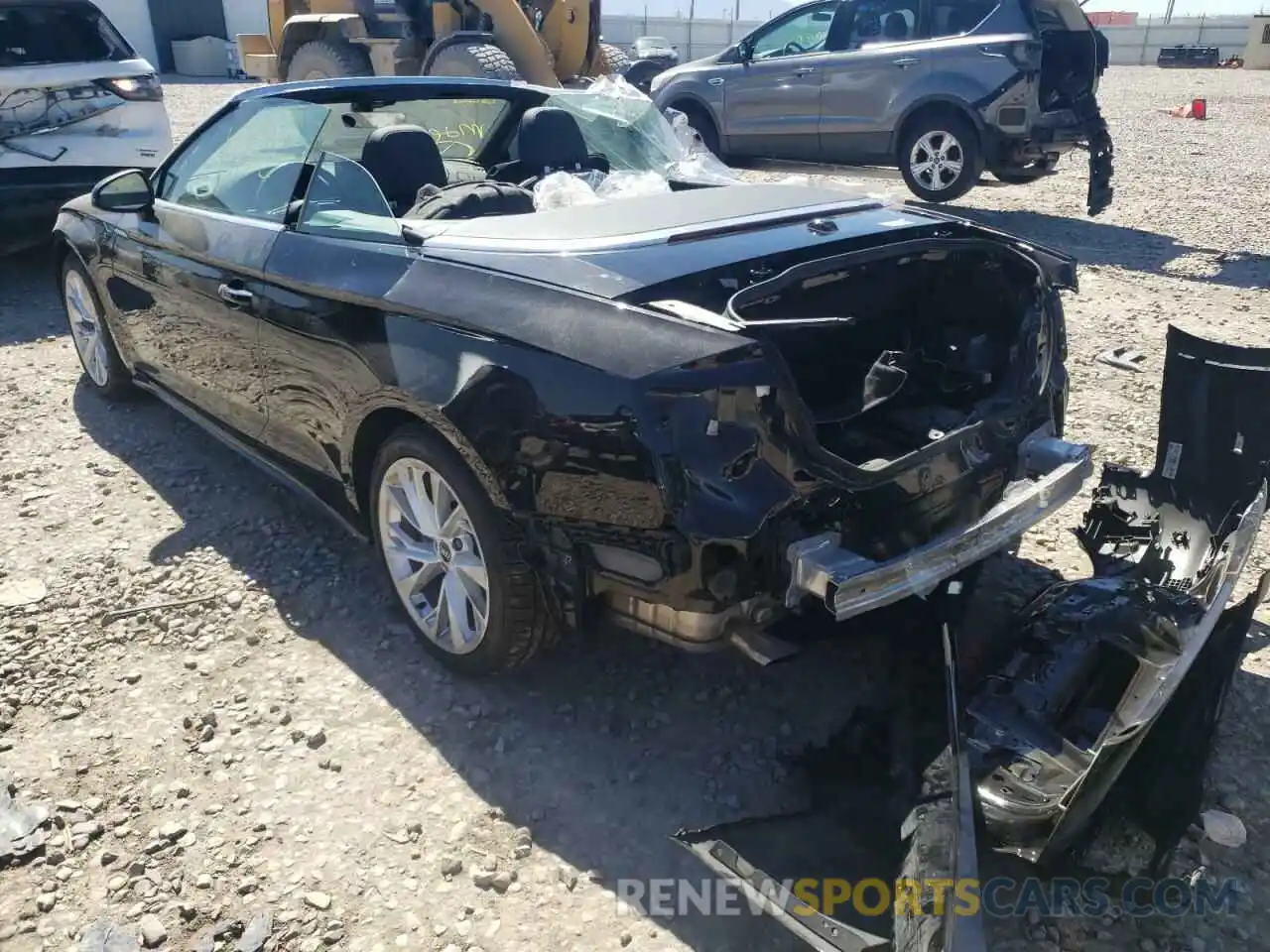 3 Photograph of a damaged car WAU2AGF55NN002738 AUDI A5 2022