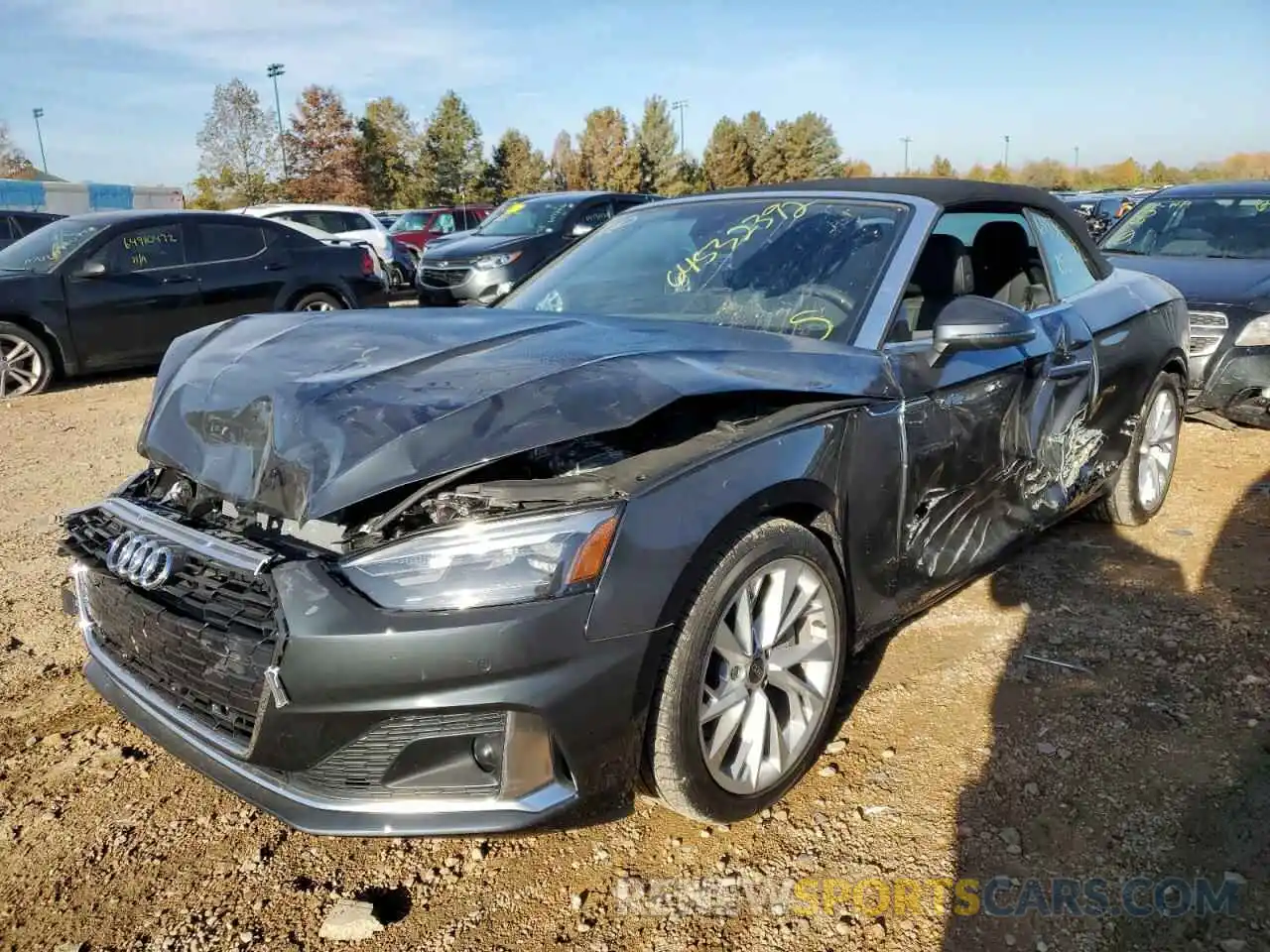 9 Photograph of a damaged car WAU2AGF57NN008623 AUDI A5 2022