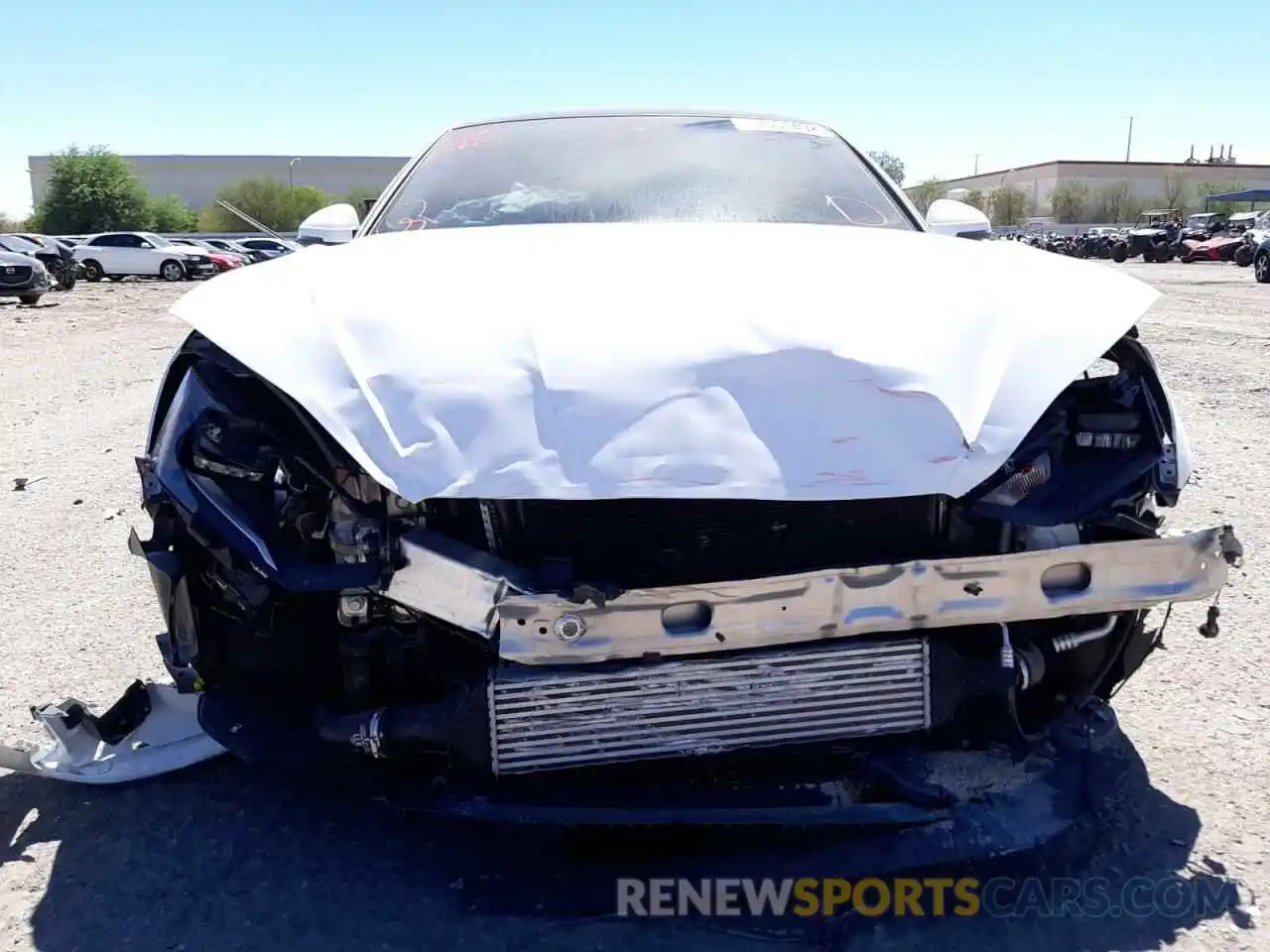 9 Photograph of a damaged car WAUABCF51NA004687 AUDI A5 2022