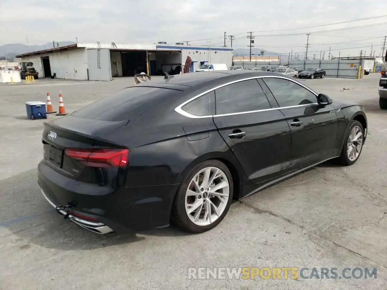 4 Photograph of a damaged car WAUABCF53NA004142 AUDI A5 2022