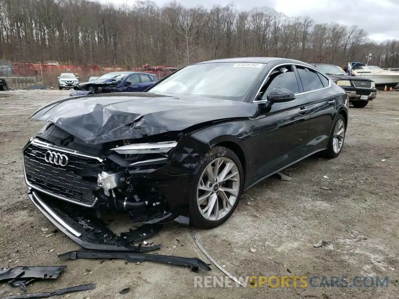 9 Photograph of a damaged car WAUABCF54NA011195 AUDI A5 2022