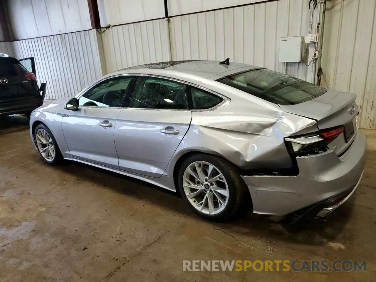 2 Photograph of a damaged car WAUABCF5XNA015901 AUDI A5 2022