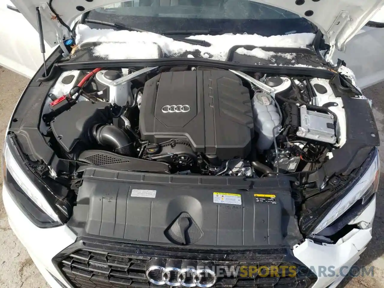 7 Фотография поврежденного автомобиля WAUCBCF53NA005154 AUDI A5 2022