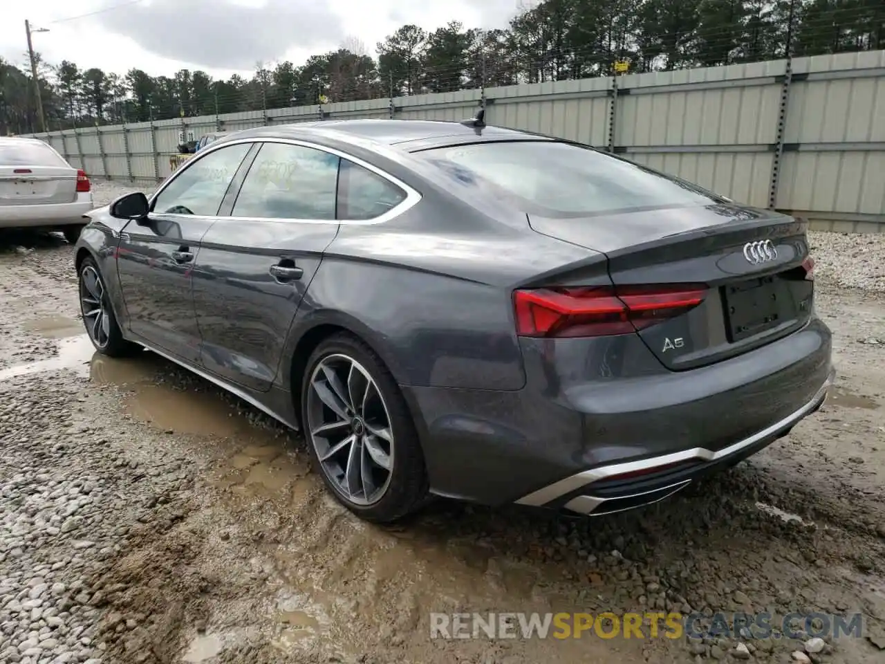 3 Photograph of a damaged car WAUFACF55NA006418 AUDI A5 2022