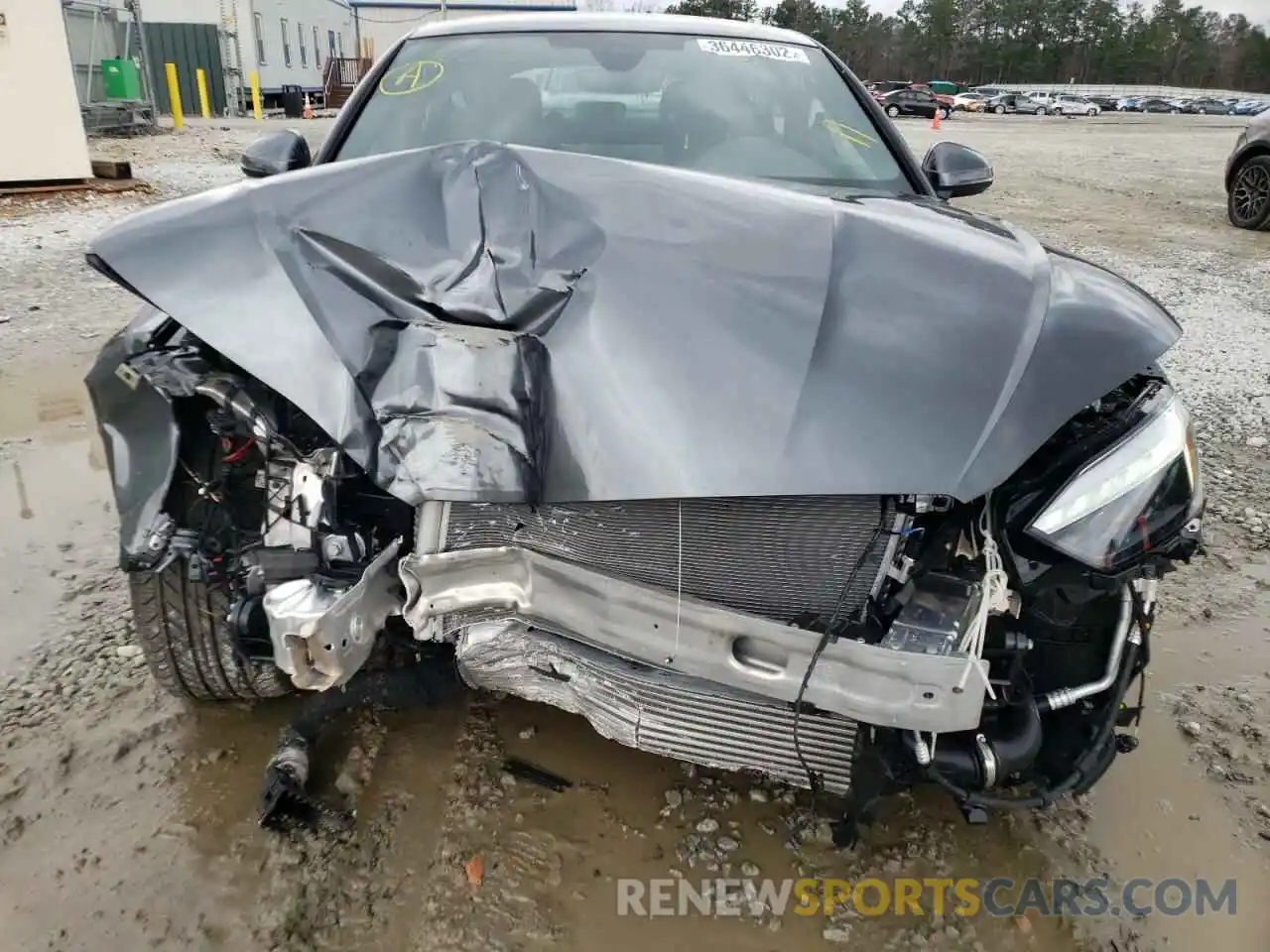 7 Photograph of a damaged car WAUFACF55NA006418 AUDI A5 2022