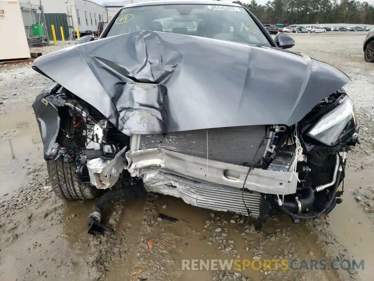 9 Photograph of a damaged car WAUFACF55NA006418 AUDI A5 2022