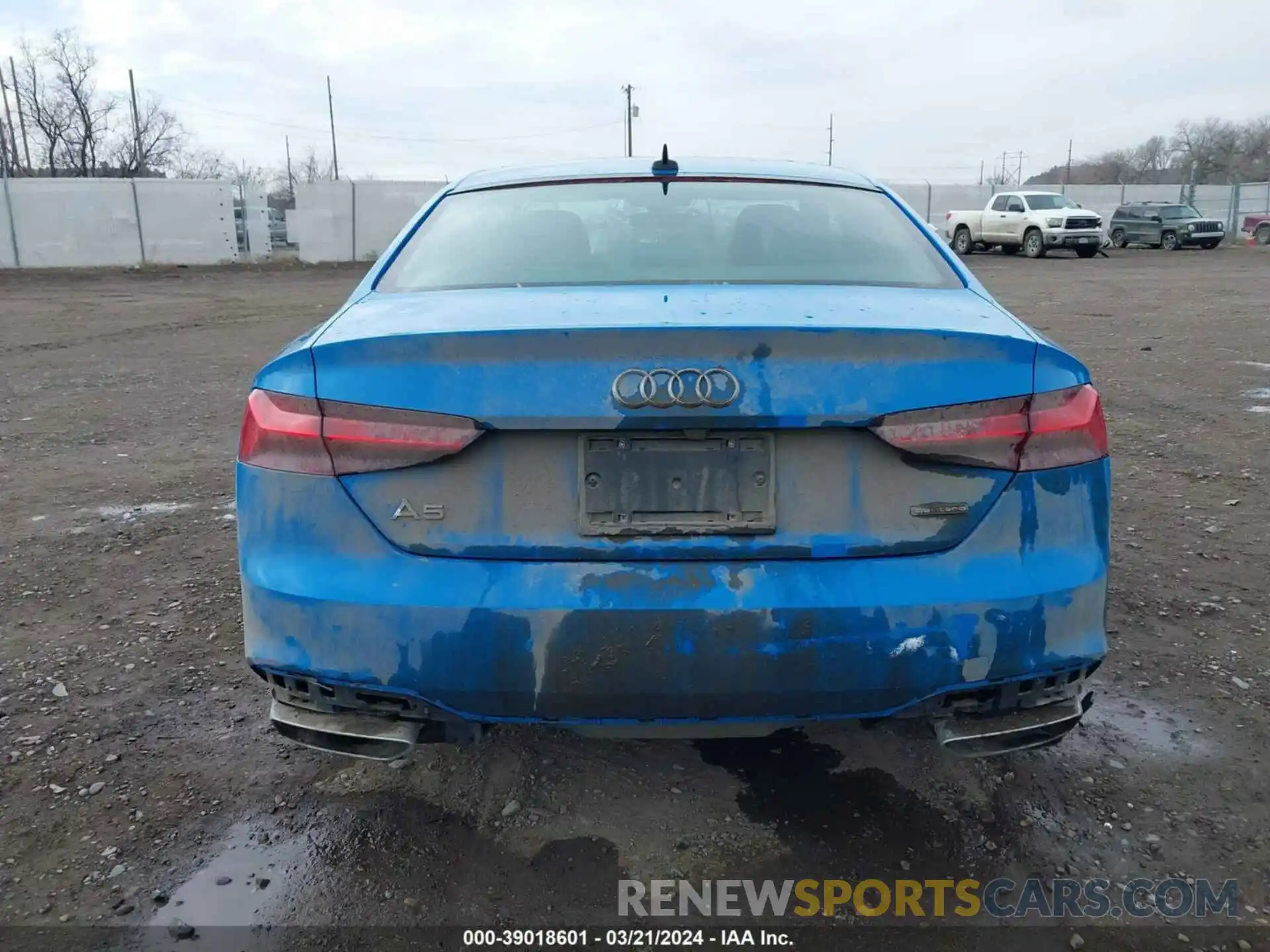 16 Photograph of a damaged car WAUSAAF53NA033894 AUDI A5 2022