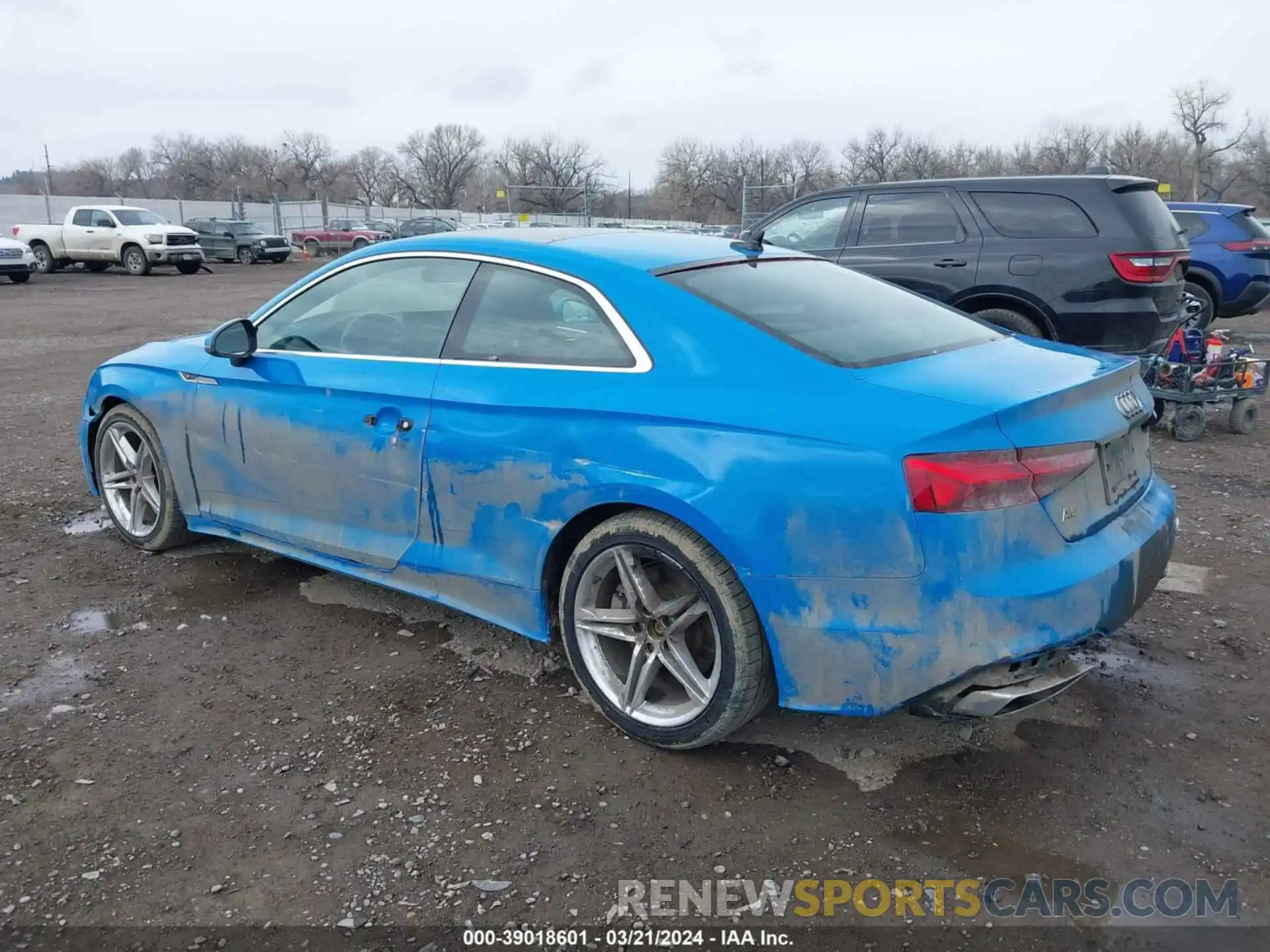 3 Photograph of a damaged car WAUSAAF53NA033894 AUDI A5 2022