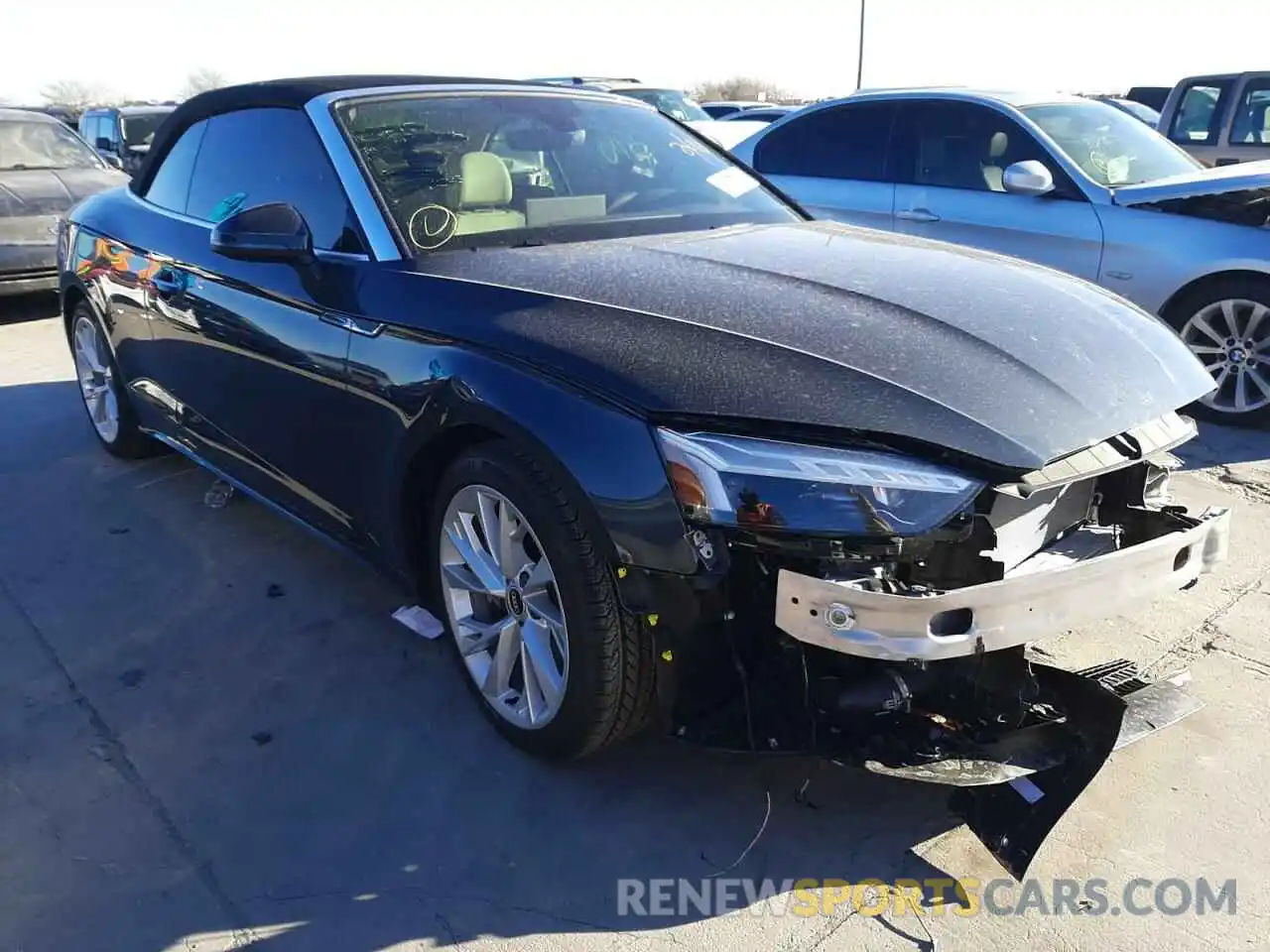 1 Photograph of a damaged car WAUWAGF51NN001670 AUDI A5 2022