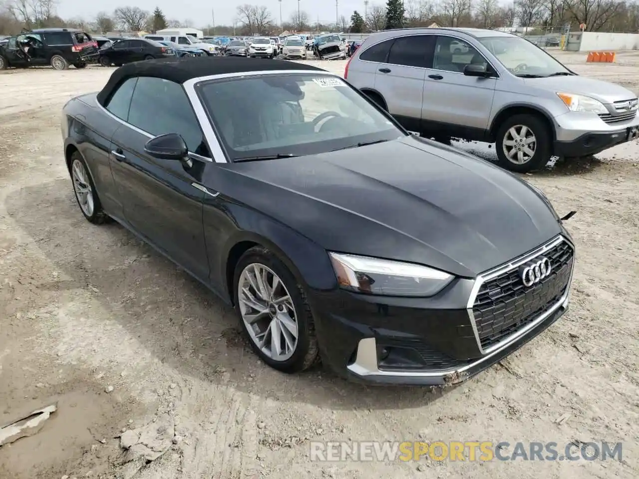 1 Photograph of a damaged car WAUWAGF54NN001520 AUDI A5 2022