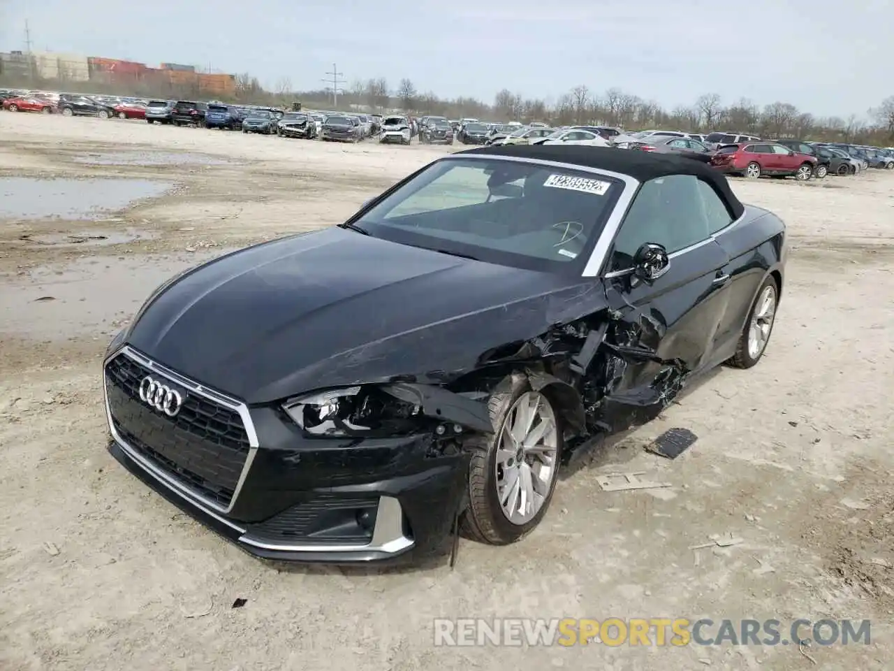 9 Photograph of a damaged car WAUWAGF54NN001520 AUDI A5 2022