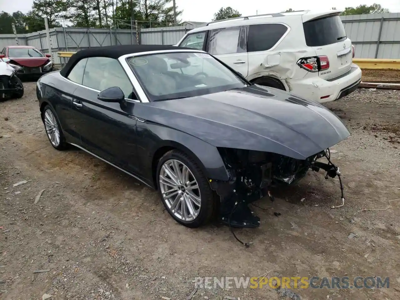 1 Photograph of a damaged car WAUWAGF55NN001932 AUDI A5 2022