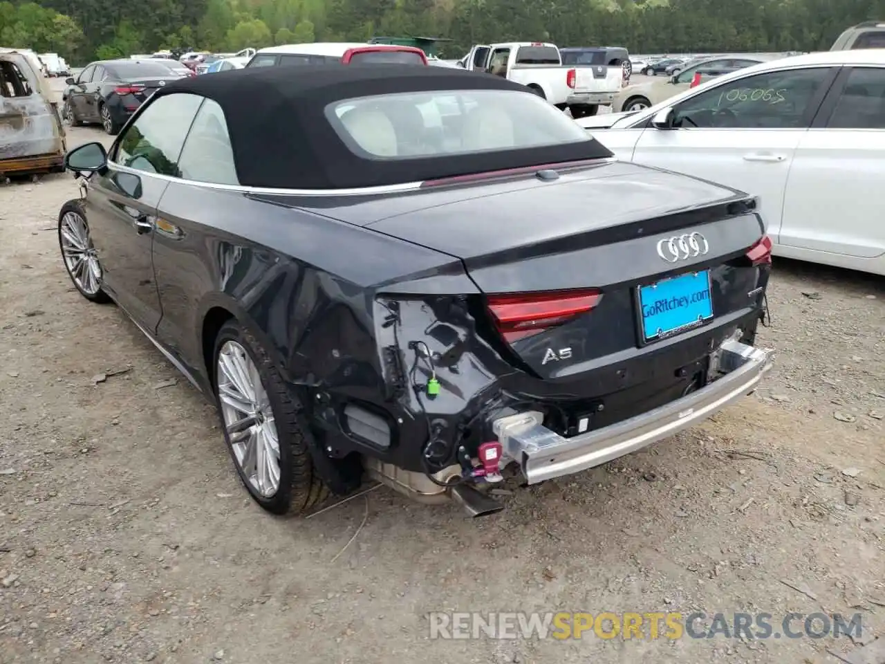 3 Photograph of a damaged car WAUWAGF55NN001932 AUDI A5 2022