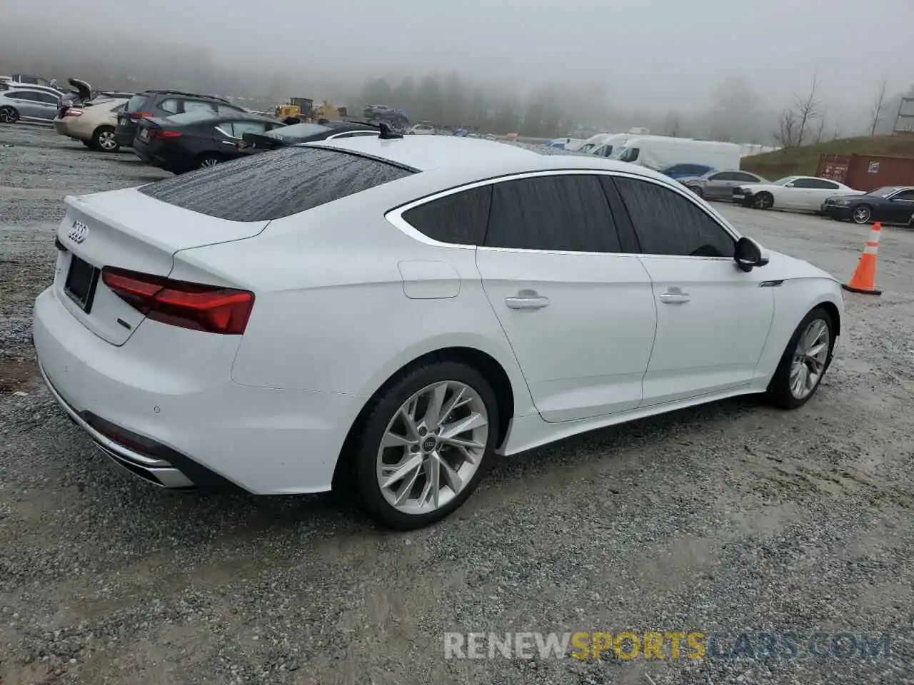 3 Photograph of a damaged car WAUABCF50PA054712 AUDI A5 2023