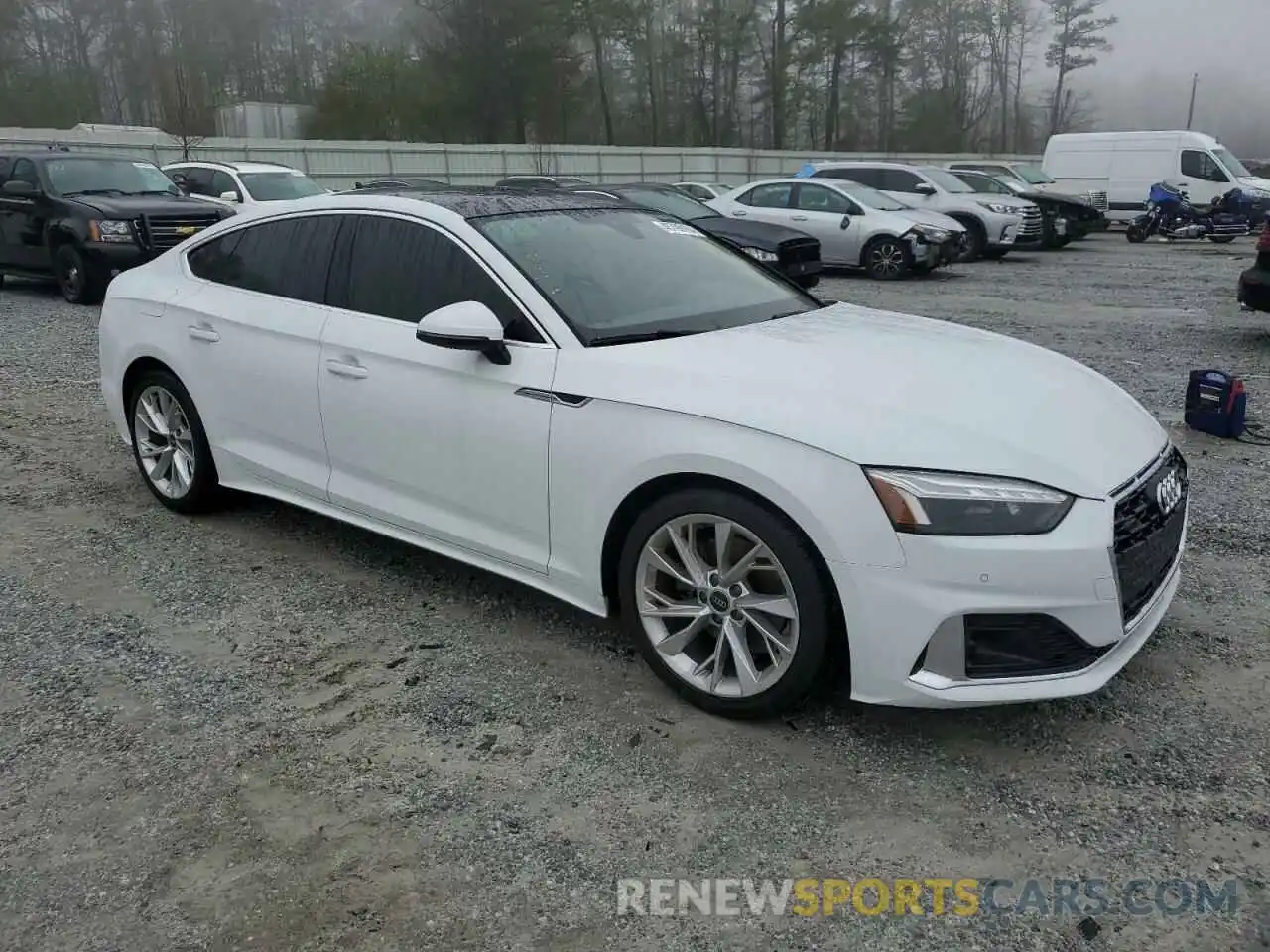 4 Photograph of a damaged car WAUABCF50PA054712 AUDI A5 2023