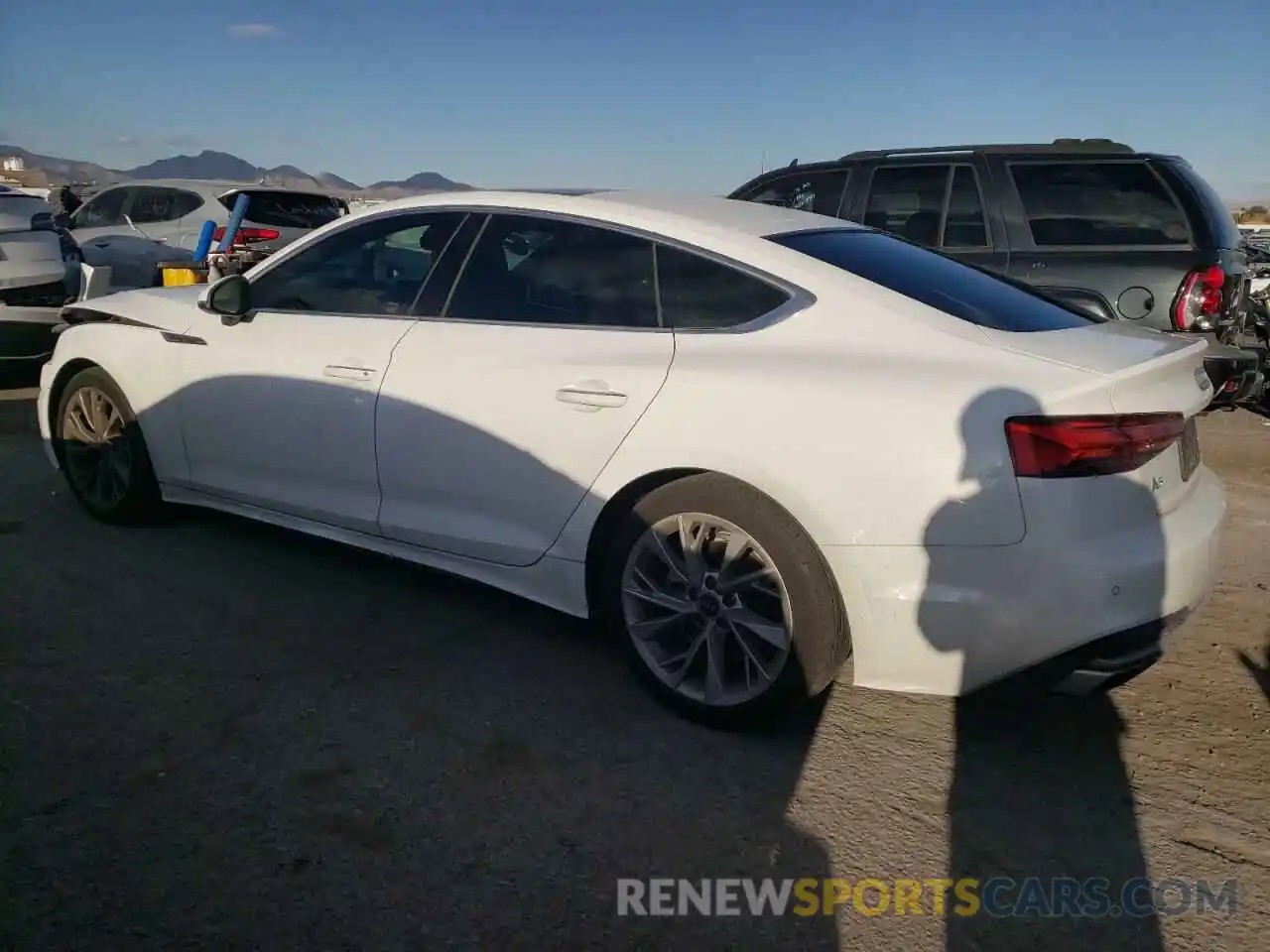 2 Photograph of a damaged car WAUABCF56PA024016 AUDI A5 2023