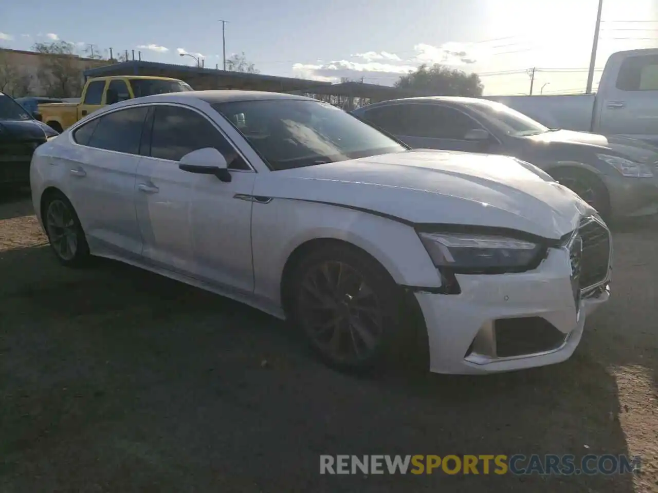 4 Photograph of a damaged car WAUABCF56PA024016 AUDI A5 2023