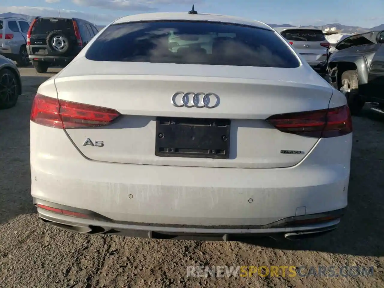 6 Photograph of a damaged car WAUABCF56PA024016 AUDI A5 2023