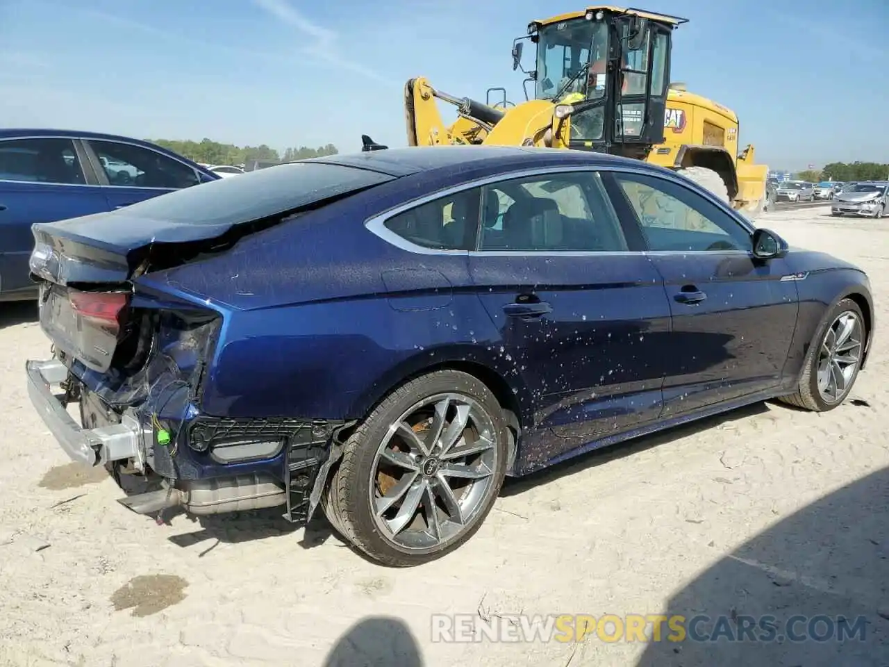 3 Photograph of a damaged car WAUFACF54PA030079 AUDI A5 2023