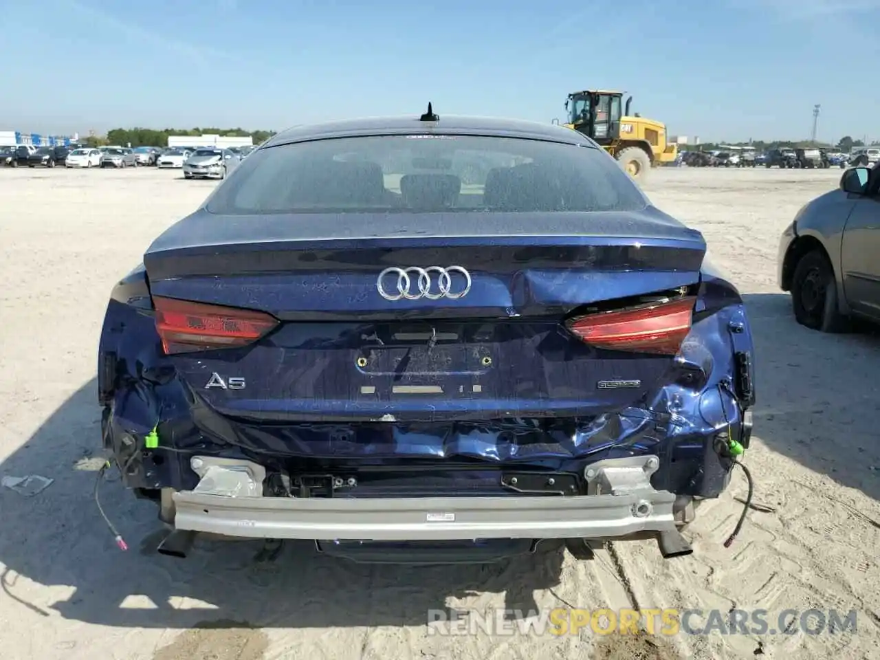 6 Photograph of a damaged car WAUFACF54PA030079 AUDI A5 2023