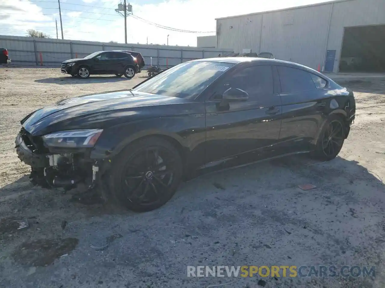 1 Photograph of a damaged car WAUFACF56PA022873 AUDI A5 2023