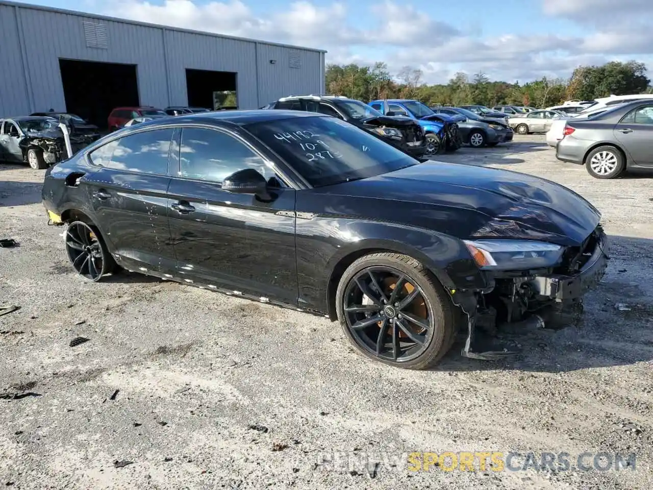 4 Photograph of a damaged car WAUFACF56PA022873 AUDI A5 2023