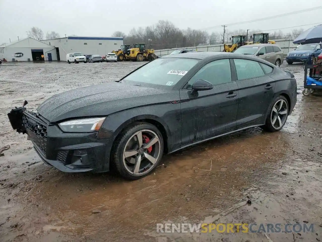 1 Photograph of a damaged car WAUFACF56PA070681 AUDI A5 2023