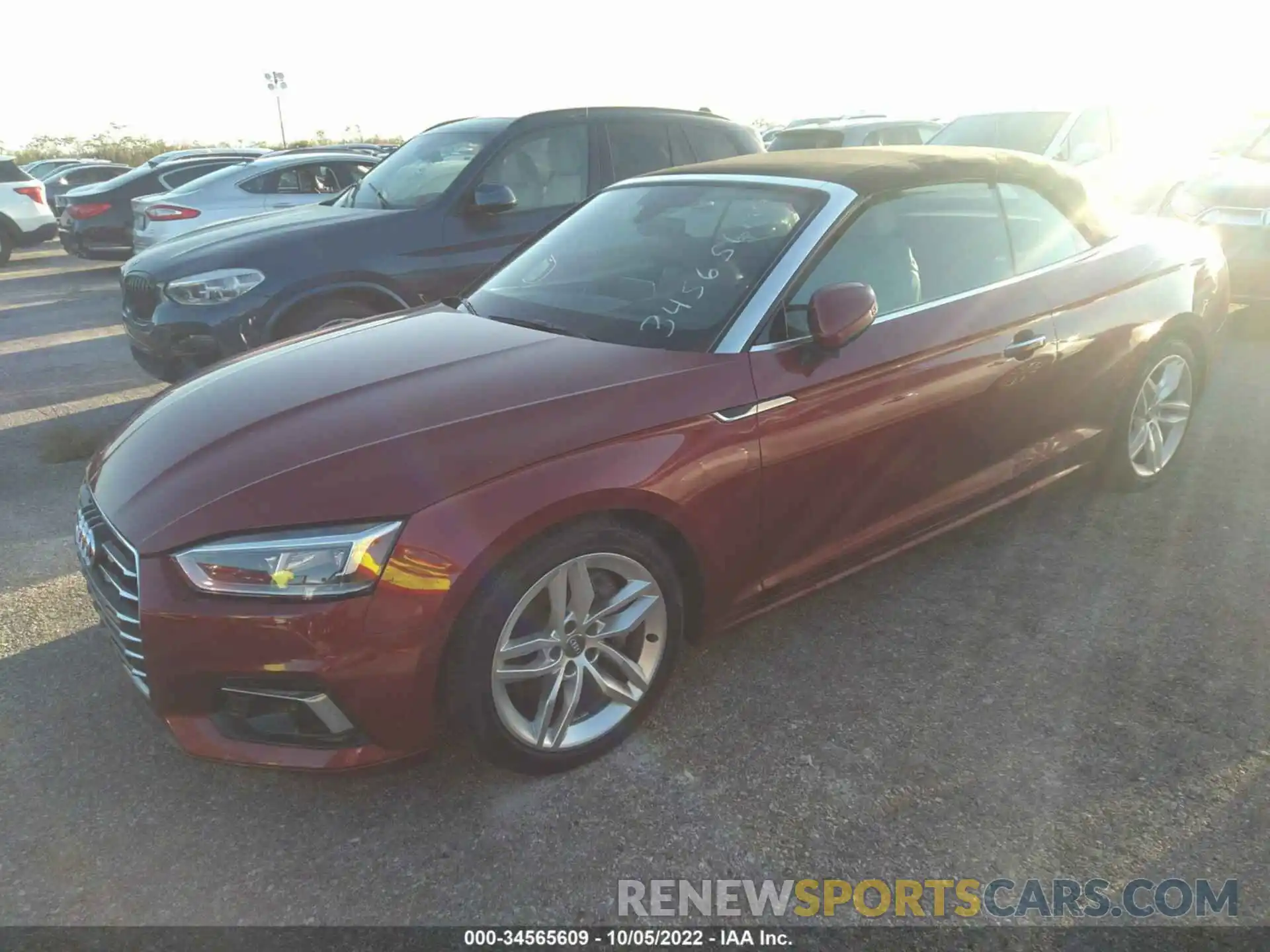 2 Photograph of a damaged car WAU2NGF5XKN010074 AUDI A5 CABRIOLET 2019