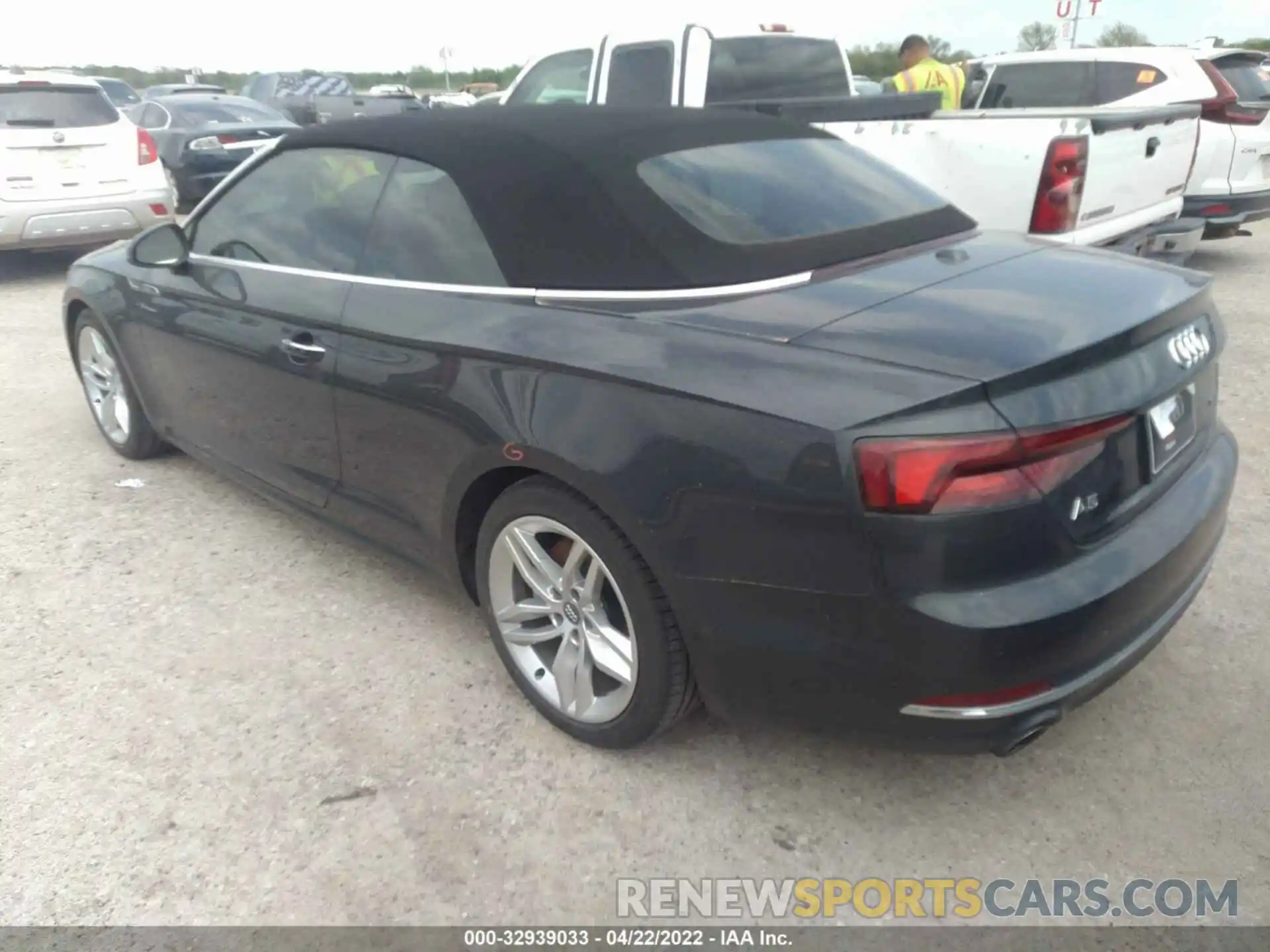 3 Photograph of a damaged car WAUYNGF50KN009798 AUDI A5 CABRIOLET 2019