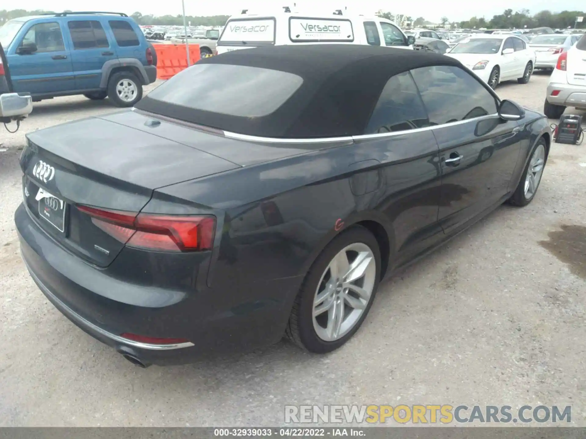 4 Фотография поврежденного автомобиля WAUYNGF50KN009798 AUDI A5 CABRIOLET 2019