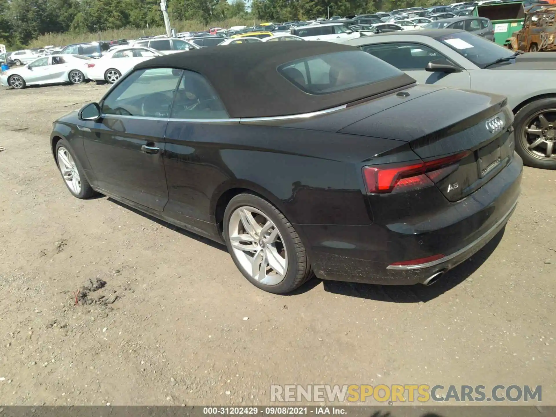 3 Photograph of a damaged car WAUYNGF52KN008622 AUDI A5 CABRIOLET 2019