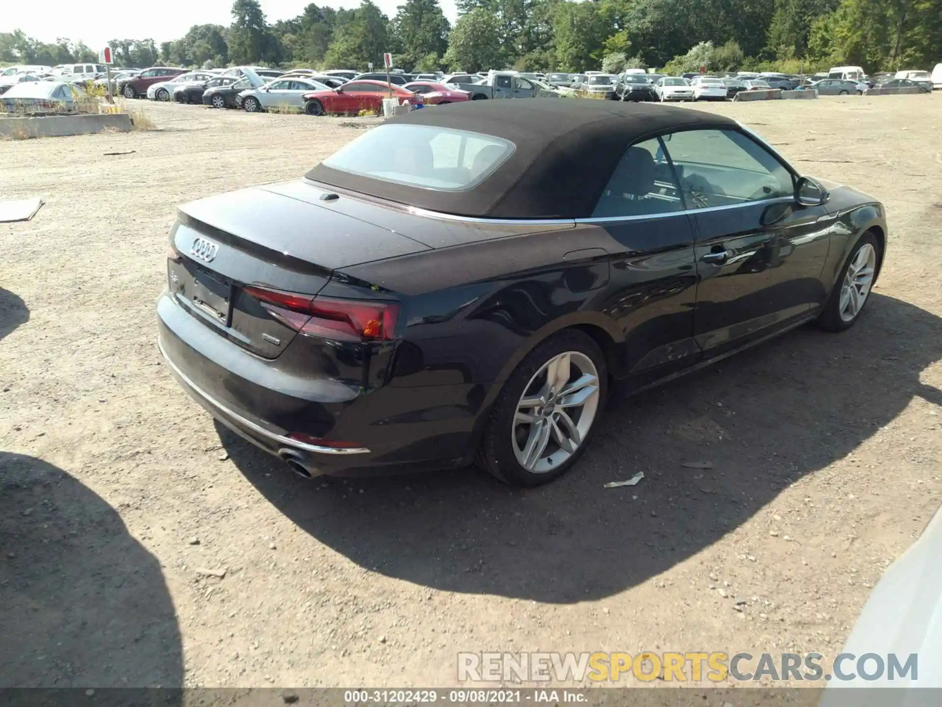 4 Фотография поврежденного автомобиля WAUYNGF52KN008622 AUDI A5 CABRIOLET 2019